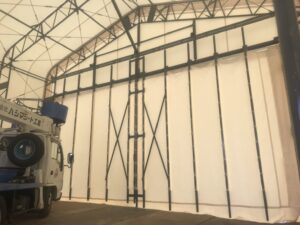 テント倉庫をさらに快適に！取り付け可能なオプションについて　part1