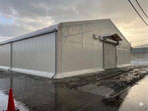 梅雨入り前に要チェック‼テント倉庫の点検ポイント5選‼